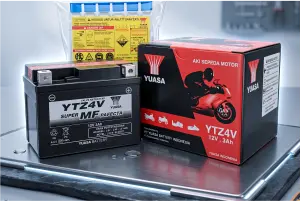 Aki Motor Yuasa MF 6Ah Maintenance Free – Handayani Aki Solo